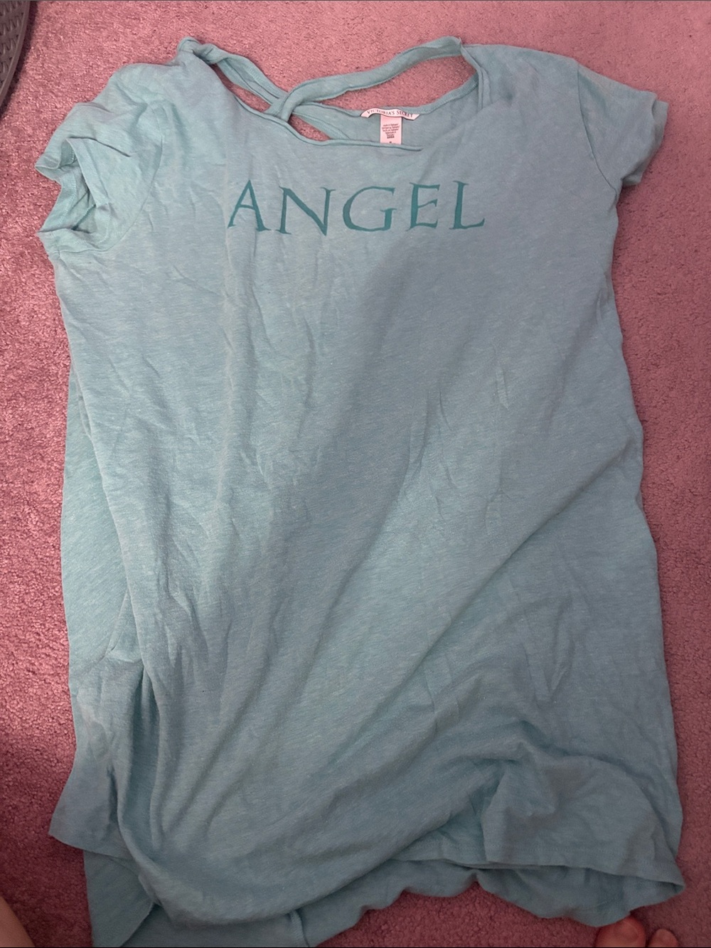 Angel Nightgown in Light Aqua